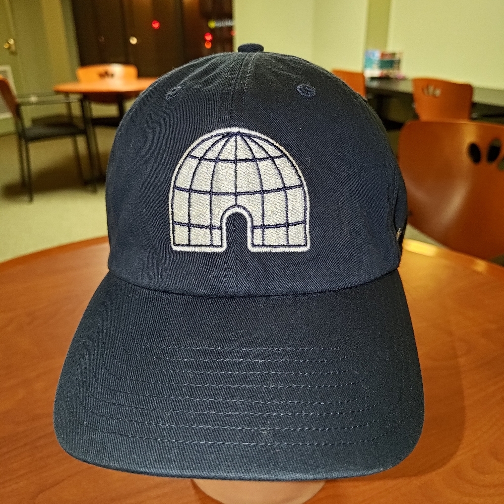 '47 Brand Duluth Eskimos Archive Ivory/Navy Dad Strapback Cap Hat
